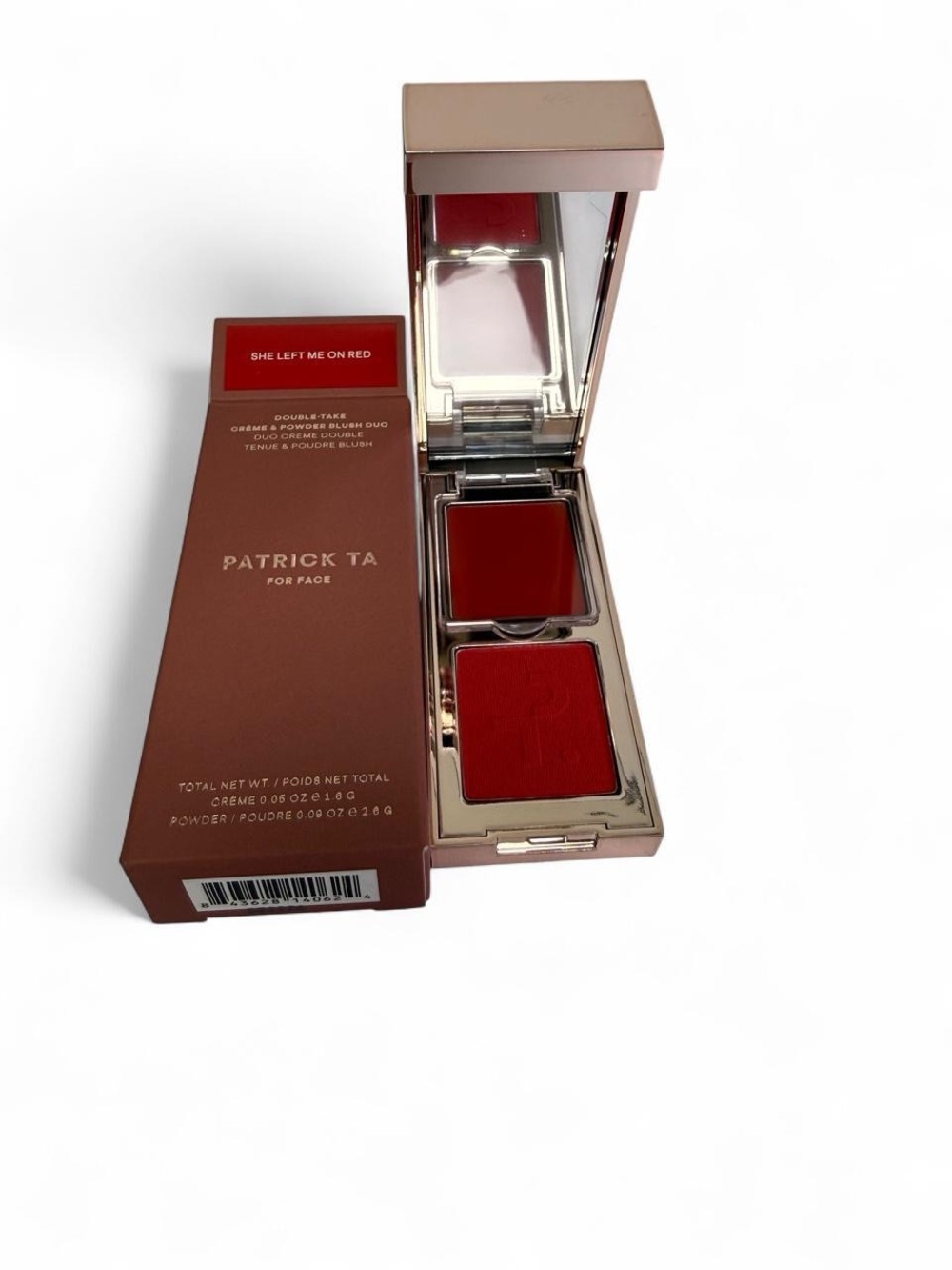 Patrick Ta Red Creme & Powder Blush Duo-NIB